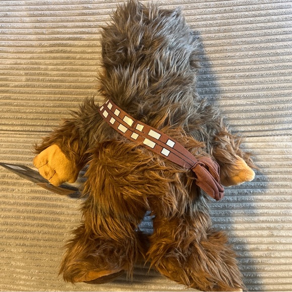 Disney Star Wars Chewbacca Big feet Plush New - Picture 3 of 10